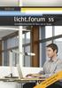 licht.forum 55 Freier Download auf www.licht.de Schreibtischleuchten für Büro und zu Hause