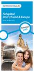 Fahrpläne Deutschland & Europa. Gültig ab April 2015
