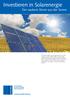 Investieren in Solarenergie
