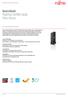 Datenblatt FUJITSU FUTRO S920 Thin Client