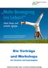 Die Vorträge und Workshops. mit Uhrzeiten und Raumangaben. Kommen Sie einfach vorbei - es ist keine Anmeldung notwendig