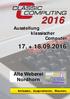 Ausstellung klassischer Computer 17. + 18.09.2016. Alte Weberei Nordhorn. Anfassen, Ausprobieren, Staunen,