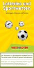 Lotterien und Sportwetten