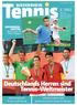 Deutschlands Herren sind Tennis-Weltmeister NIEDERRHEIN. NIEDERRHEIN- MEISTER: Mario Lesic & Imke Küsgen. Aktionstag beim TC Rot-Gold Voerde