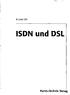 Hubert Zitt. ISDN und DSL. Markt+Technik Verlag