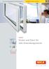 MEALON Fenster und Türen. viele Anwendungszwecke. Fenster. Nebeneingangsund Fluchttüren. Innovative Lösungen seit 1886.