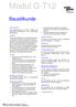 Modul G-T12. Baustilkunde
