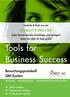 Tools for Business Success QUALITY MO ES. Bewertungsprotokoll QM-System. Fachinfo & Tools aus der