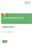 Jahresbericht 2012. Mitarbeiterumfragen. Dipl.-Psych. Kathrin Heinrich