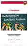 3. Dialogforum. Verleihung des Qualitätssiegels Bildungsregion in Bayern. 27. November 2015, Herrieden