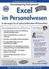 +++ Management Circle Praxis-Seminar +++ Personalreporting leicht gemacht: Excel. im Personalwesen