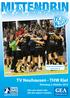 Heute mit Gewinnaktion! Siehe Seite 18. TV Neuhausen - THW Kiel 2012/2013