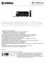 RX-V479//G AV RECEIVERS/AMPLIFIERS