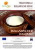 TRADITIONELLE BULGARISCHE KÜCHE
