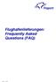 Flughafenlieferungen: Frequently Asked Questions (FAQ)