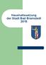 Haushaltssatzung der Stadt Bad Bramstedt 2015