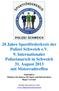 20 Jahre Sportförderkreis der Polizei Schweich e.v. 9. Internationaler Polizeimarsch in Schweich 31. August 2013 mit Motorradtreffen