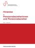 Hinweise. für Pensionsbezieherinnen und Pensionsbezieher PENSIONSVERSICHERUNG. Stand 1. Jänner 2016