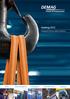 Katalog 2012. Demag S3 Service Safety Solutions. Service Textile Anschlagmittel Anschlagketten Lastaufnahmemittel Hebezeuge