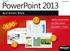 Eva Kolberg. Microsoft PowerPoint 2013 auf einen Blick