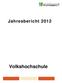 Jahresbericht 2012 Volkshochschule