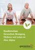 Sonderschau: Gesundheit, Bewegung, Wellness und Leben im Alter 60plus