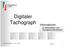 Digitaler Tachograph Informationen