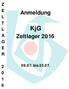 Z E L T L A G E R. Anmeldung. KjG. Zeltlager 2016. 09.07. bis 23.07.