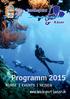 programm 2015 KUrse events reisen www.tauchsport-kaeser.ch