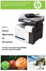 HP Color LaserJet CM3530 MFP Series Handbuch zur schnellen Referenz. Infos zu: Kopieren. Digital Sending. Fax. Jobs speichern
