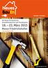 Die Messe für Bauherren, Immobilienbesitzer und Energiesparer 18. 22. März 2015 Messe Friedrichshafen
