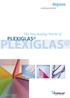 PLEXIGLAS. The Fascinating World of