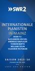 INTERNATIONALE PIANISTEN IN MAINZ AVAN YU ALEXANDER KRICHEL ANDREAS HAEFLIGER TZIMON BARTO WILLIAM YOUN VLADIMIR FELTSMAN