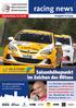 racing news Saisonhöhepunkt im Zeichen des Blitzes Starterliste im Heft! Ausgabe 07/2014
