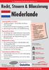 Niederlande. Recht, Steuern & Bilanzierung