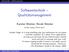 Softwaretechnik Qualitätsmanagement