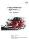 Aufbaurichtlinie für Opel Vivaro [ X82 ]