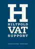 HILTPoLd VAT SUPPoRT der MWST-PRofI