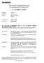SIEMENS. EG- Ko nfo rm itätserkl ä ru n g EC Declaration of Conform ty. Nr./No.EHBMI12.2013