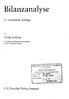 Bilanzanalyse. 3., verbesserte Auflage. C. E. Poeschel Verlag Stuttgart. von Ulrich Leffson