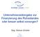 Unternehmensübergabe zur Finanzierung des Ruhestandes oder besser selbst vorsorgen? Mag. Markus Schaller