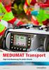 MEDUMAT Transport. High-End-Beatmung für jeden Einsatz