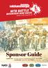 Sponsor Guide SUMMER RIDE - AUSTRIAN NATIONAL CHAMPIONSHIP XCO/XCE - 15.-17.7.2016 AUTUMN RIDE - UCI C1 XCO - 10.-11.9.2016