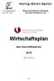 S e n i o r e n e i n r i c h t u n g der Stadt Landsberg am Lech. Wirtschaftsplan. des Geschäftsjahres. Seite 1
