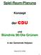 Spiel-Raum-Planung. Konzept. der CDU CDU. und Bündnis 90/Die Grünen. in der Gemeinde Helpsen