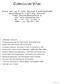 CURRICULUM VITAE. CV_NIS Ver. 01/06