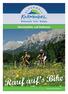 Mountainbike- und Radtouren. Rauf auf s Bike