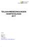TEILNAHMEBEDINGUNGEN HEIMTEXSUISSE 2017