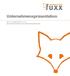 Unternehmenspräsentation. der Fuxx Vertriebs GmbH & Co. KG, dem Werbeartikelhändler für individuellen Werbeartikeleinsatz