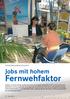 Fernwehfaktor. Jobs mit hohem TOURISMUSWIRTSCHAFT